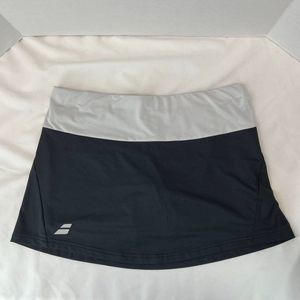 Babolat Black White Tennis Skirt Women's Size L